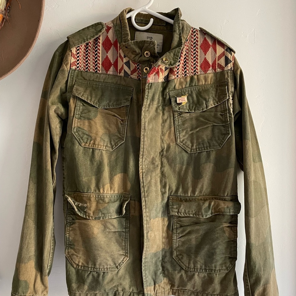 Scotch and Soda Camo Military Jacket